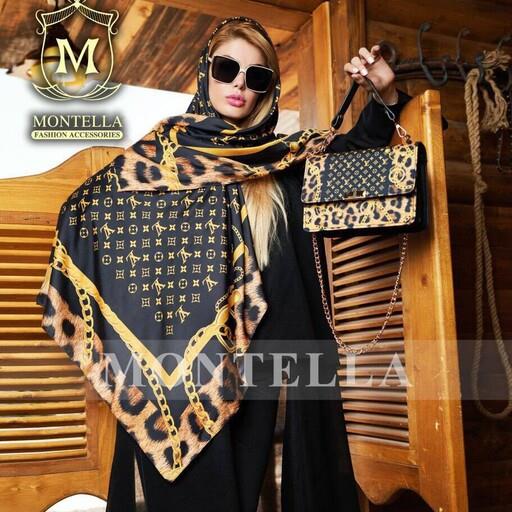 ست کیف و روسری طرح لویی ویتون